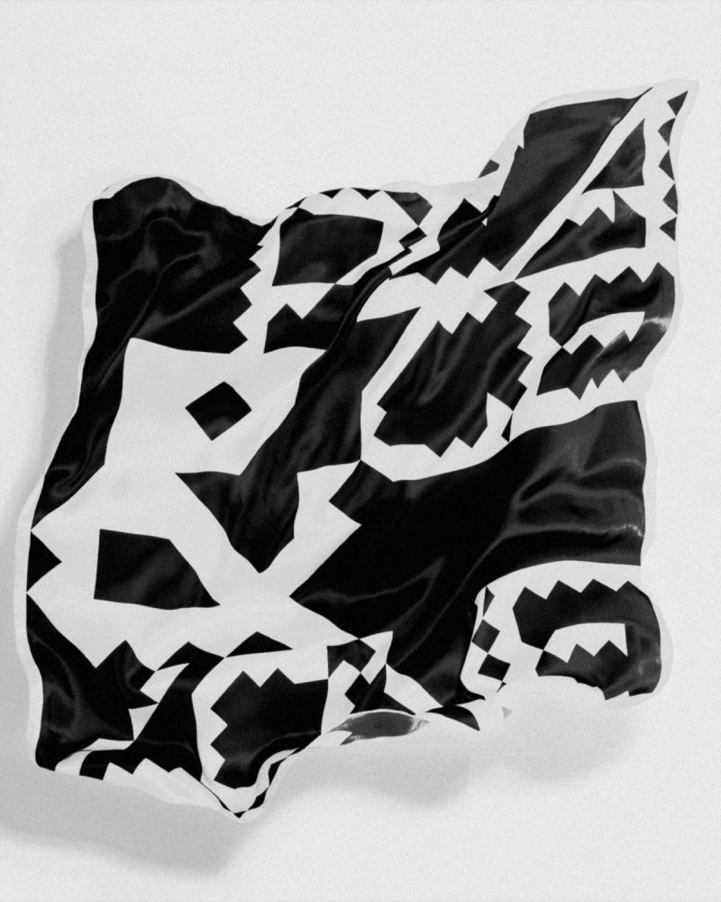 MINI × N-E: 120 × 120 CM SCARF + © GALLO (Fig. 1) © 2025 N-E